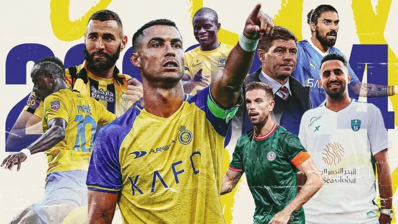 Saudi Pro League quy tụ nhiều siêu sao bóng đá hàng đầu