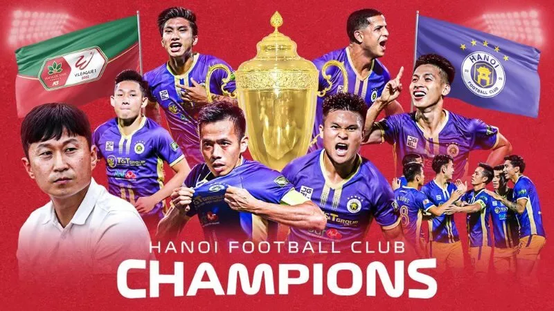 Hà Nội FC là CLB nổi bật trong các mùa V.League 1